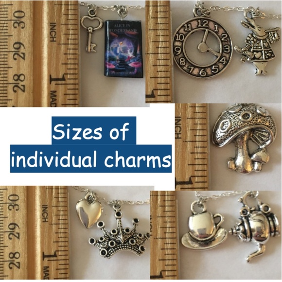 Alice in Wonderland by Lewis Carroll Handmade Literature Necklace, Book Cover - Picture 14 of 16